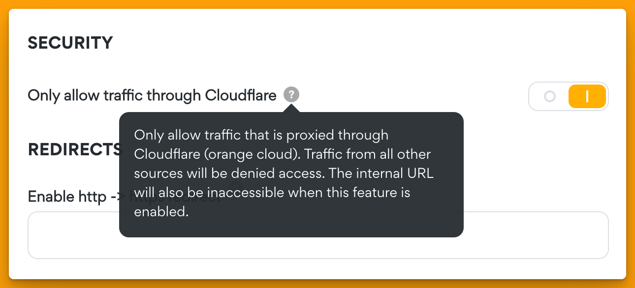 Allowing Traffic That Is Proxied Through Cloudflare In Servebolt
